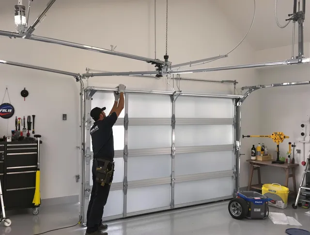 Covina Garage Door Repair certified team performing precision garage door installation in Covina