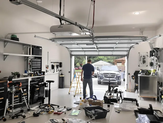 Garage door opener installation by Covina Garage Door Repair in Covina