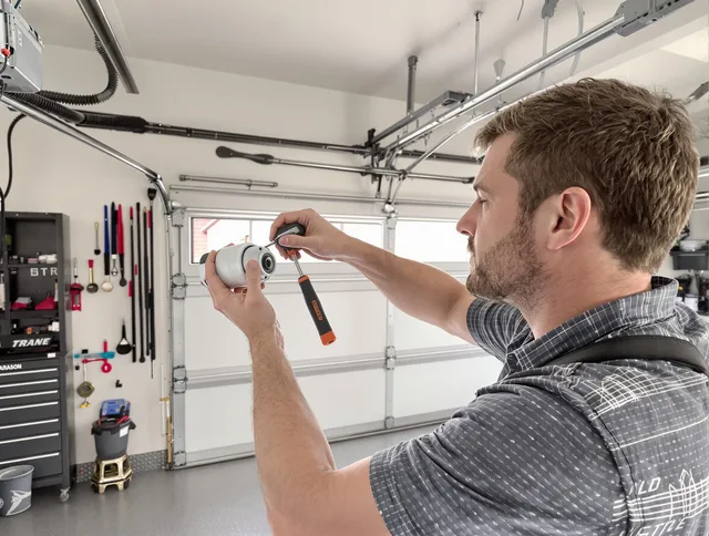 Garage door opener repair service by Covina Garage Door Repair in Covina