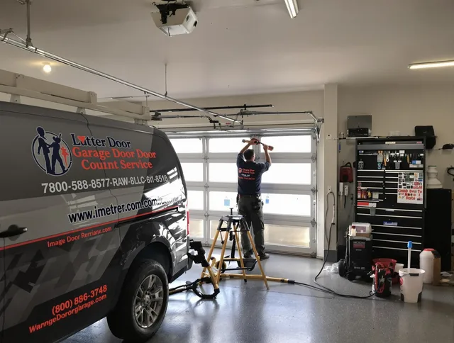Covina Garage Door Repair team performing same-day garage door repair in Covina