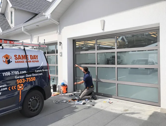 Same-day garage door repair service by Covina Garage Door Repair in Covina